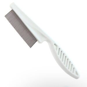 Cat and Dog Grooming Lice Flea Comb, Stainless Steel, Detangling Release Comb